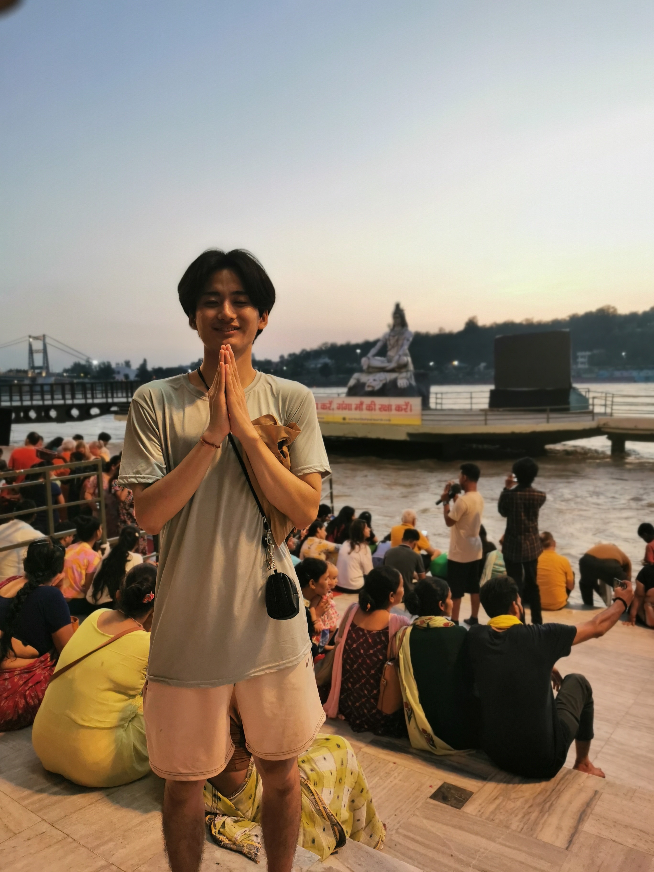 Visual example of design work - rainbow sculpture  